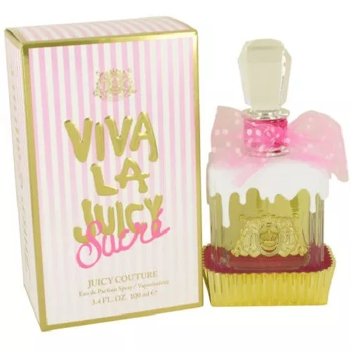 Viva La Juicy Sucre by Juicy Couture 3.4 oz EDP Perfume for Women New In Box