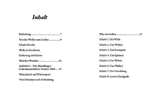 Das große kleine Buch: Von der Wolle zum Loden ~ Jakob M. Be ... 9783710403262 2