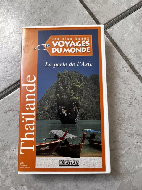 Cassette VHS Les plus beaux voyages du monde : la Thailande