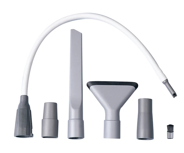 Staubsauger-Düsen-Set "Flexi Clean", 5-teilig, mit Universaladapter - Neu