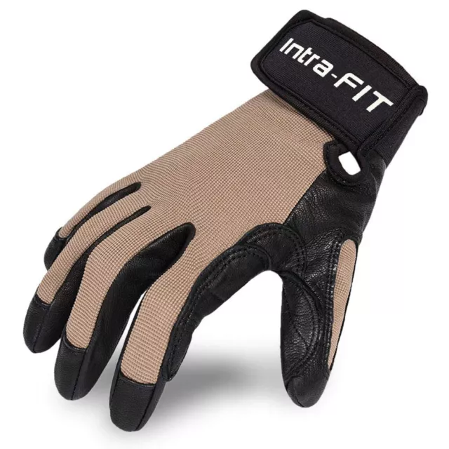 Intra-FIT Hiking Gloves Rope Rock Climbing Belay Gloves for Rappelling Rescue