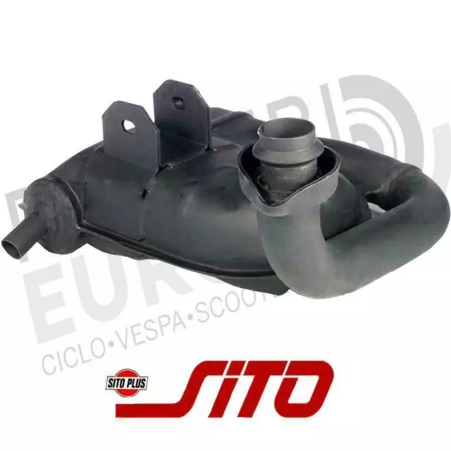 Sito Plus 0259 Leovince Scarico Marmitta Terminale Per Vespa P200E P 200 E Vsx1T