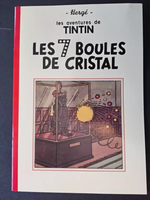 EO - Pastiche - Tintin - Les 7 Boules De Cristal  - Strips - Proche Du Neuf