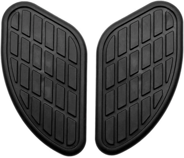 2 Pezzi Para Colpi Per Serbatoio Moto - Adesivo Antigraffio Trasparente, Design Fishbone - Foto 3