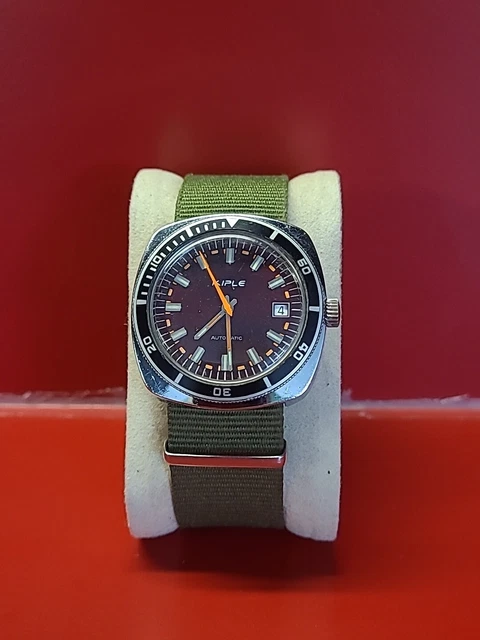 Quartier Rouge Verre de Montre Rond – Minéral – Bombé (Double Domes) – Épaisseur 1 mm – Diametre 34.0 mm – Réparation Horlogère
