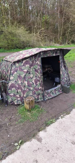 1 Man Carp Fishing bivvy Typhoon by Cyprinus DPM Camo 20,000+ HH RRP £849.99