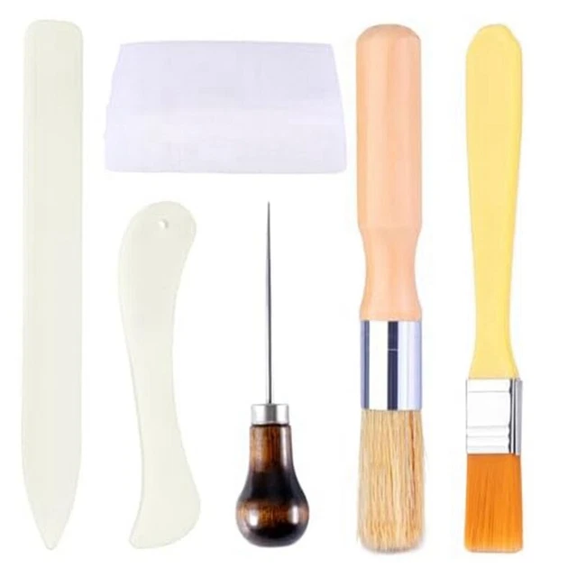 WEBEEDY DIY Bookbinding Kit Bookbinding Supplies Set with Tools for DIY Bookbinding Crafts Small Size Book Making Kit Complete Shrouded in Hardcover Journal Craft Kit for Adults,Back