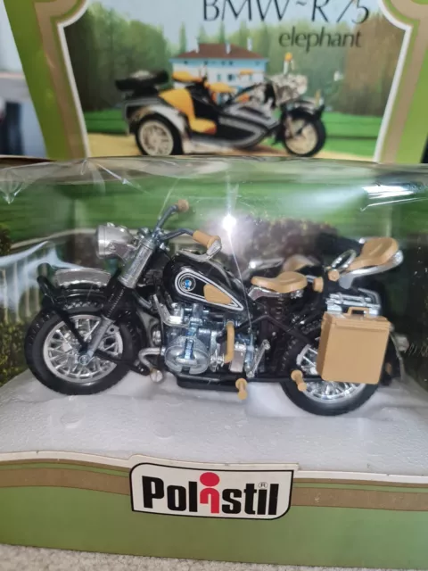 Polistil 1:15, BMW R-75 ELEPHANT. Replica. Brand New In Box