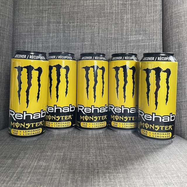 Monster Rehab Tea + Lemonade CANADIAN 458mL / 15.5oz -- PACK OF 5