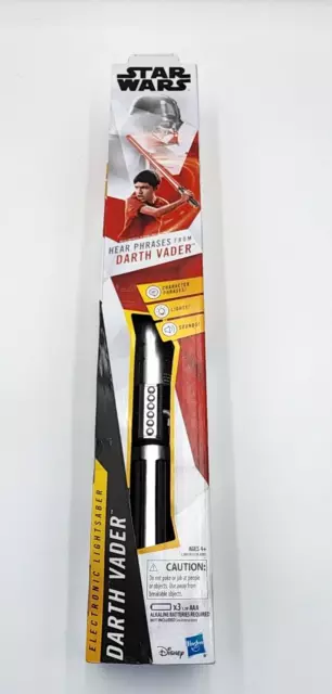 Star Wars Lightsaber Darth Vader Red Electronic Hear Phrases from Darth Vader