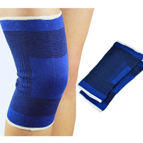 2x Elastic Neoprene Knee Support Strap Injury Arthritis Gym Sport Running UK