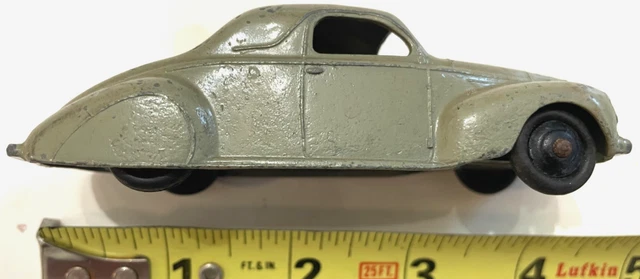 Original Dinky Toys #24B Covered Wagon Green Diecast, No Box 061422WET