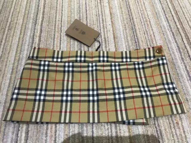 BURBERRY VIVIENNE WESTWOOD VW Mini Skirt Wool Medium UK 12 BNWT