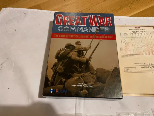 Great War Commander - Brettspiel Englisch - Hexasim