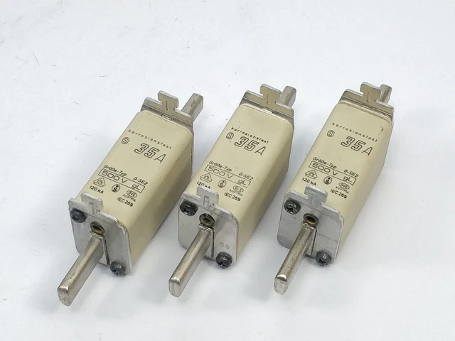 Korrosionsfest 0-SE2 Fusible 35A 500V Gl 120kA 3 Scp