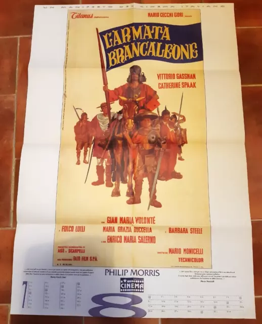 L'armata Brancaleone (Vittorio Gassman / Spaak) Poster Locandina (80X54)