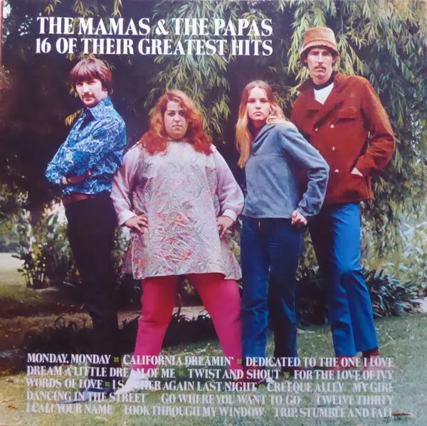 The Mamas &#38; The Papas 16 Of Their Greate LP Comp RE Vinyl Schallplatte 039