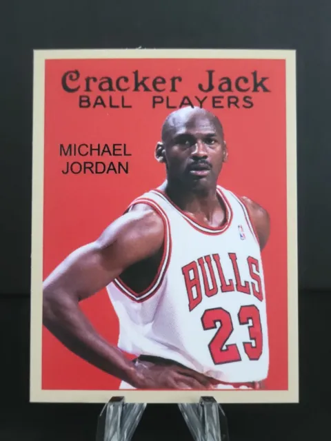 MICHAEL JORDAN Cracker Jack Card 