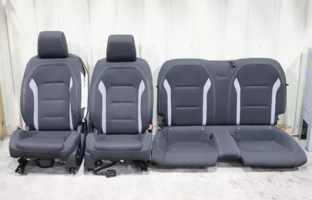 2016-2022 Chevrolet Camaro SS (Coupe) Black Cloth Front & Rear Seats USED OEM GM