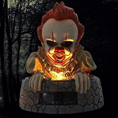 Light Up Michael Myers Statue Halloween Decoration LED Pumpkin Horror Movie G...