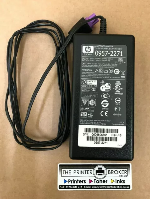 0957-2271 / 0957-2269 - HP Officejet AC 32V Power Adapter for 6000 / 6500 / 7000