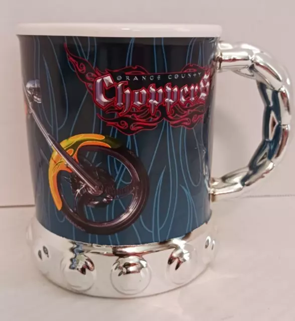 2004 Orange County Choppers Motorcycle Large Coffee Tea Cup Mug - Chrome Styling