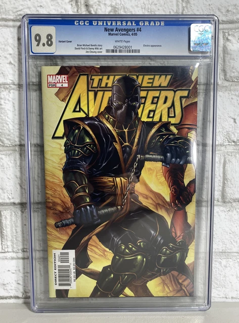 NEW AVENGERS #4 CGC 9.8 RONIN VARIANT COVER 1ST APP OF MARIA HILL Marvel Comics