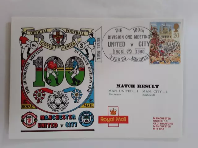 MINT  Manchester United v Manchester City 100th 1st Division Match