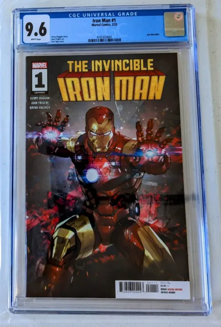 The Invincible Iron Man #1 CGC 9.6 White Pages Kael Ngu Cover A Marvel 2023