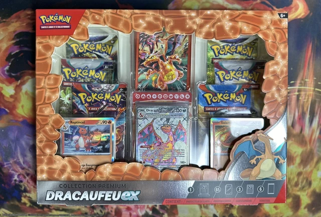 POKÉMON JCC: COLLECTION Premium Dracaufeu-ex Boîte EUR 1,00 - PicClick FR
