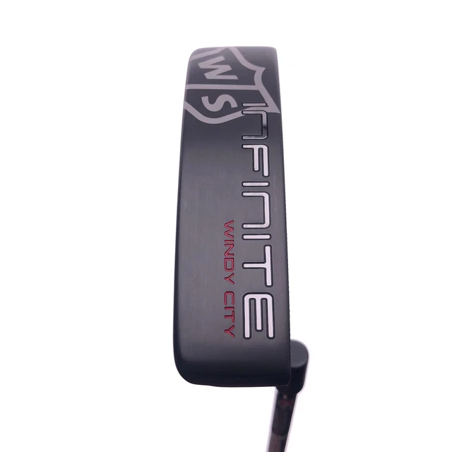 Used Wilson Infinite Windy City Black Putter / 33.5 Inches