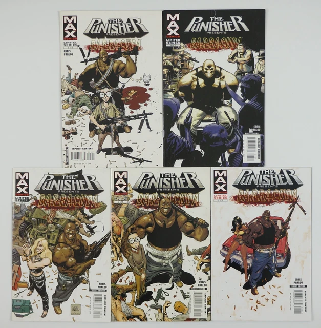 Punisher Presents Barracuda MAX #1-5 VF/NM complete series Marvel Garth Ennis