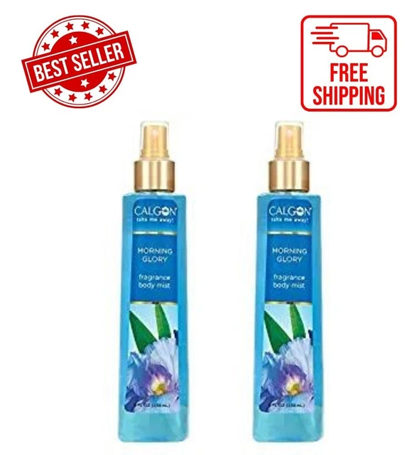 Calgon Morning Glory Body Spray For Women, 8 Oz (2 pack)