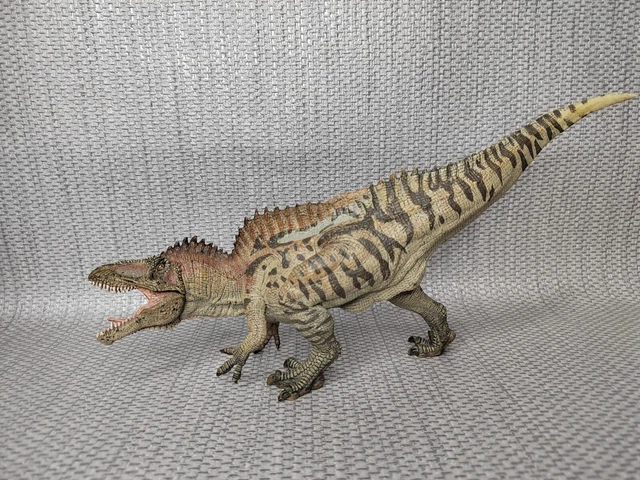 Papo Figura Dinosauro Acrocanthosaurus 55062 - Teropode 12m, Colore Marrone, Giocattolo Collezionabile - 4