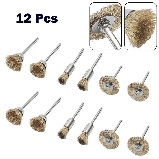 Câble Roue Perceuse Rotative Tasse Acier Câble Brosses Durable Portable