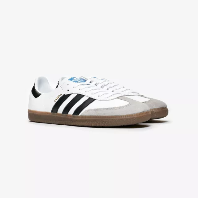 Adidas Samba OG Cloud White Core Black (B75806) US5-13 Mens Sneaker Brand New