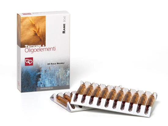 Rame Triticum+ Oligoelementi Fitomedical 20 Fiale