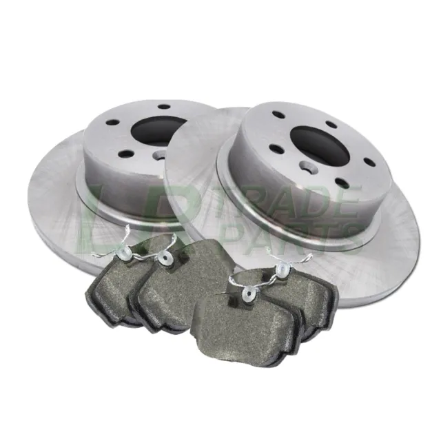Land Rover Discovery 2 Td5 New Rear Brake Discs And Brake Pads, Disc Pad Kit Set