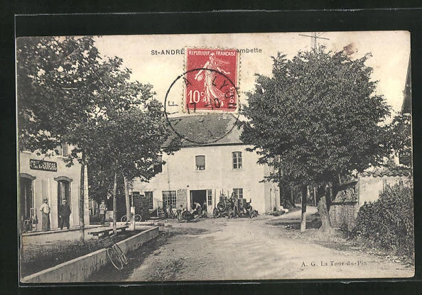 CPA St-André, Motiv aus dem Ort