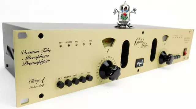 SPL GoldMike 9844 Tube Dual Mic Preamp Class-A + Top Zustand + 1,5Jahre Garantie