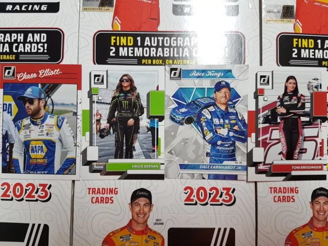 2023 Donruss Racing NASCAR  (1-200) COMPLETE YOUR SET - YOU PICK FROM LIST