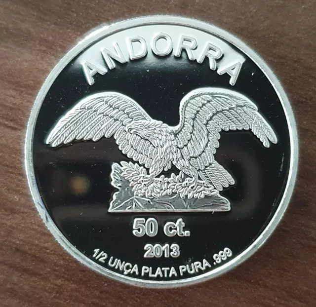 Andorra Eagle 2013 - 999 Silber - Silbermünze - Silberbarren