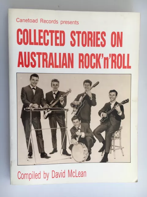 Canetoad Records Collected Stories on Australian Rock 'n' Roll D Mclean JOk