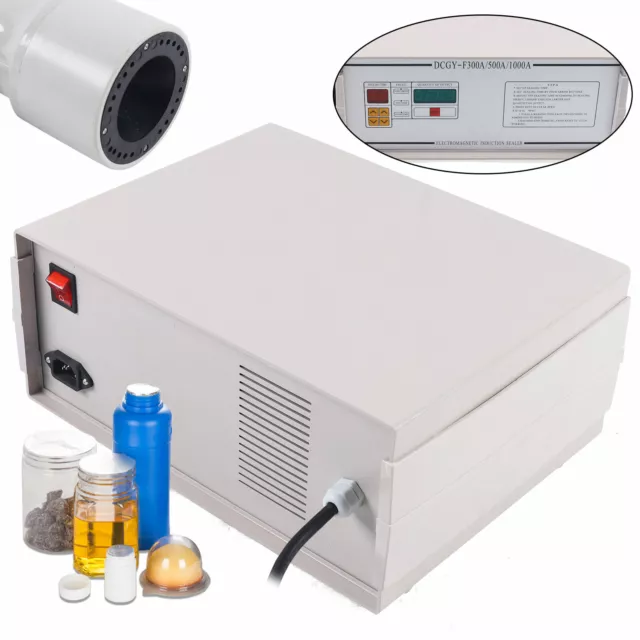 Induction Bottle Cap Sealer 20-50mm Handheld Heat Sealing Machine with Counting