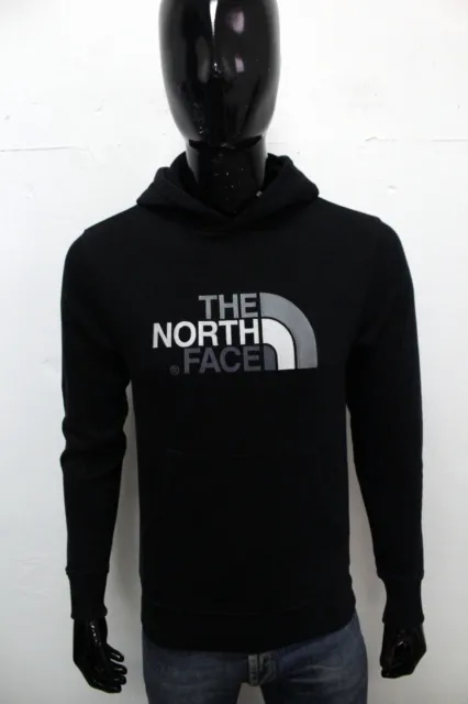 The North Face Felpa Uomo Taglia XS Maglione In Cotone Sweater Pullover Man Logo