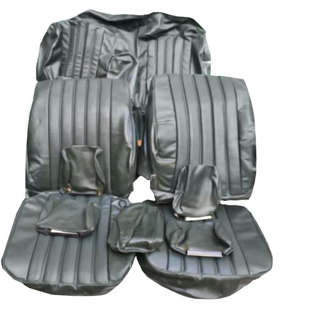 Lot De 2 Housses De Siège Avant De Voiture, Pour Renault Espace 6 (VI) I 2023-2024 Respirantes Antidérapantes Sièges Avant,A Black