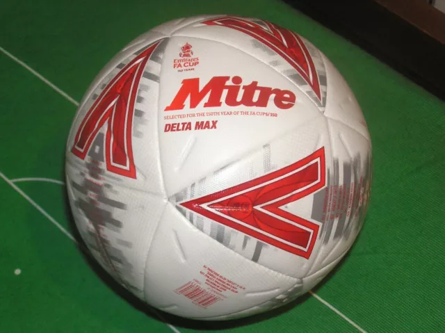 2012/13 Play-Off Final Mitre Delta V12 Match-Used Ball - Watford Gold