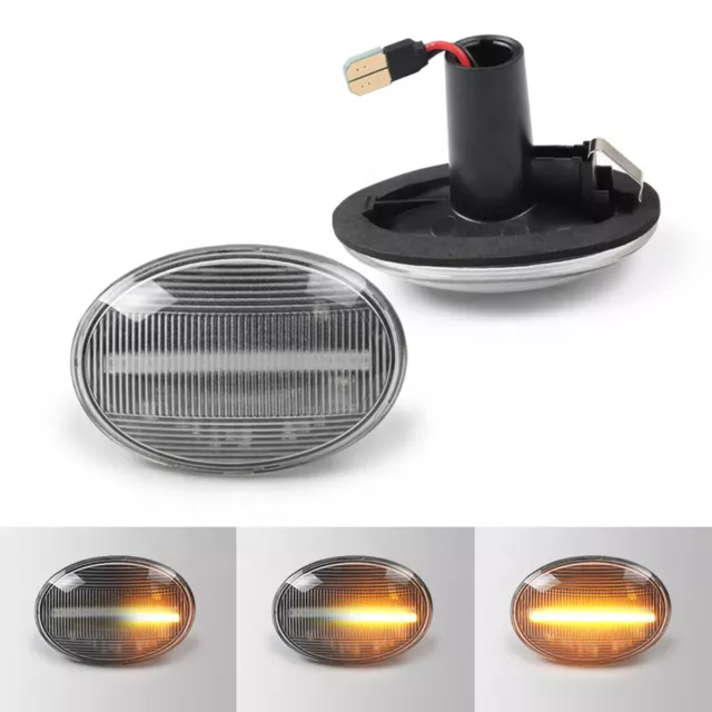 LED SEITENBLINKER für BMW Mini R55 | R56 | R57 | R58 | R59 | KLARGLAS