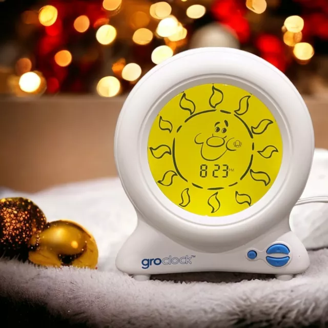 The Gro Company Groclock Gro Orologio Sleep Trainer Bianco In Ottica
