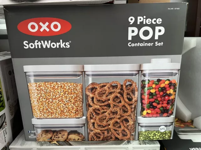 OXO SoftWorks 9-Piece POP Container Set 